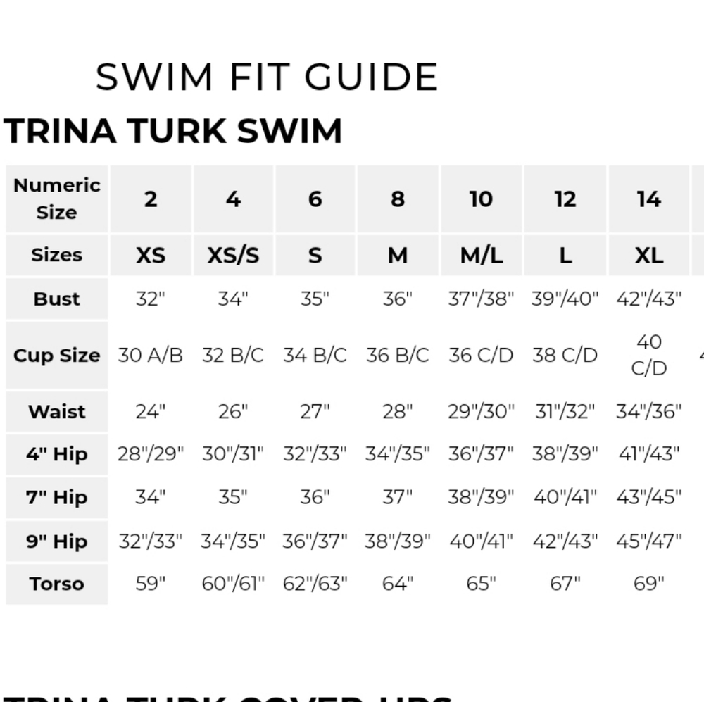 Trina Turk ATLAS ONE SHOULDER RUFFLE BANDEAU - Sizes 4, 8, 12 - Brand New - Picture 4 of 8